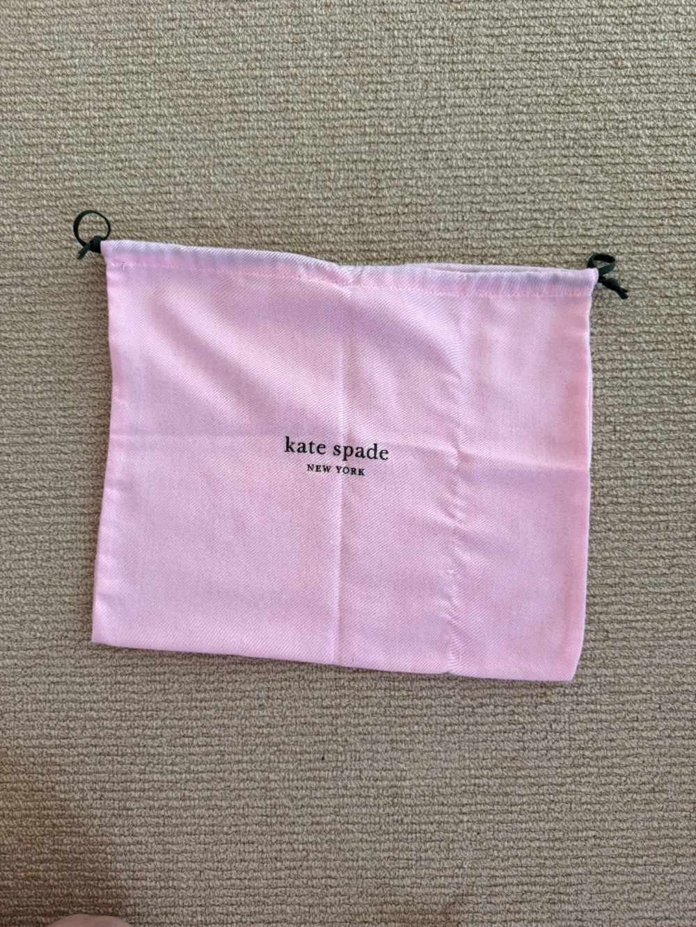 Kate Spade New York Pink Dust Bag 11.5” x 13” Purse Storage Bag